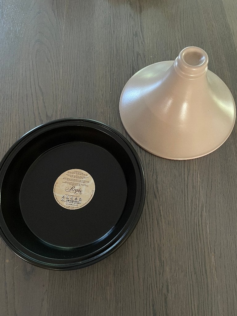 tajine met gratis wrappan, Ophalen of Verzenden, Nieuw, Steen/keramiek, Tajine