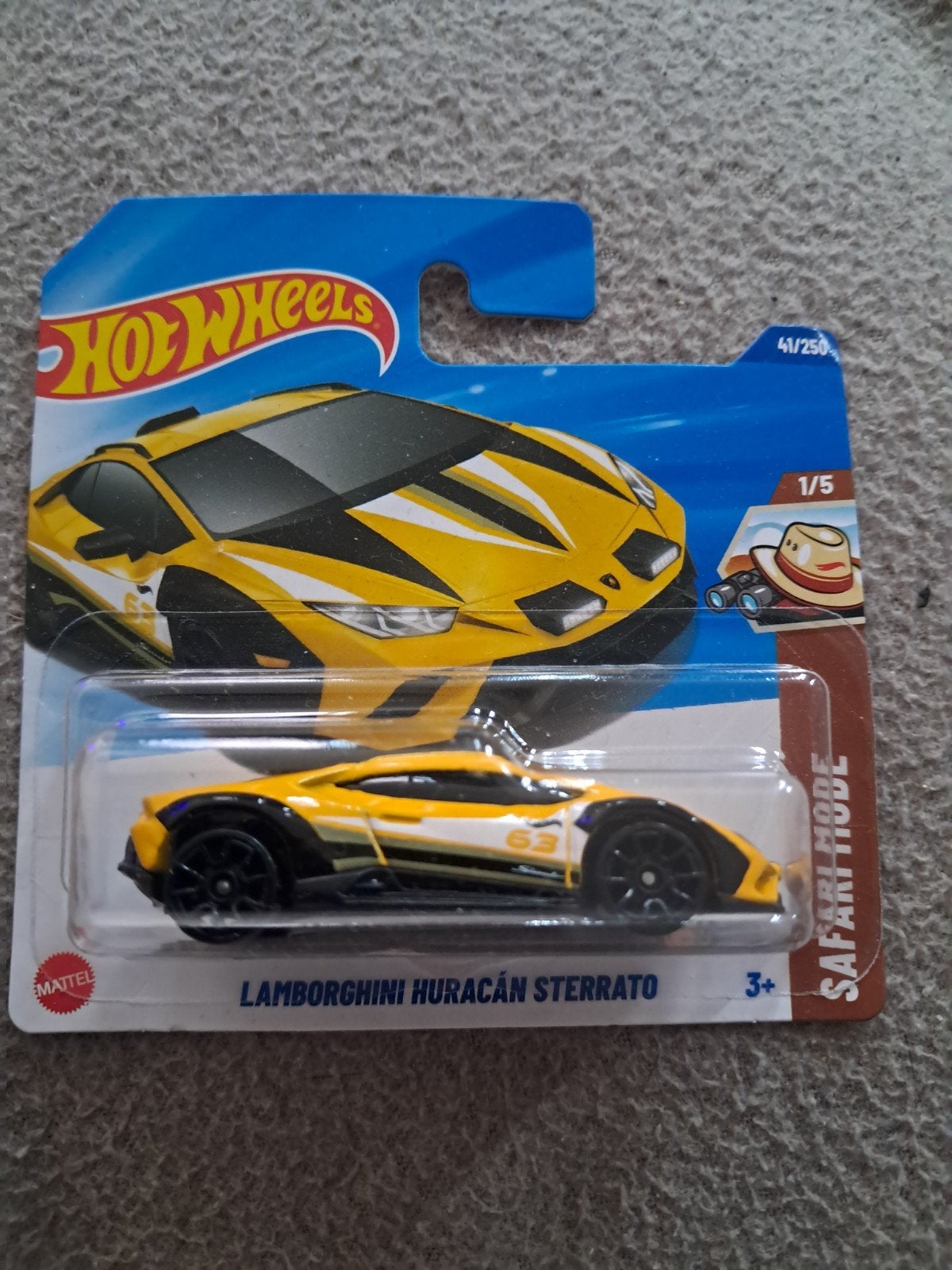 Hot Wheels Lamborghini Huracan Sterrato geel nieuw in ovp, Ophalen of Verzenden, Nieuw, Auto