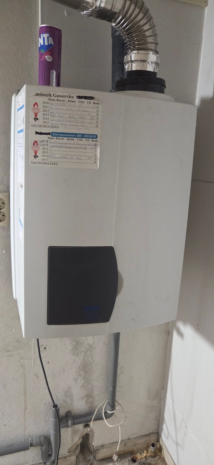 ATAG Enigma CV-ketel - Gebruikt maar functioneel, Witgoed en Apparatuur, Ovens, Ophalen of Verzenden, Gebruikt, Vrijstaand, Atag