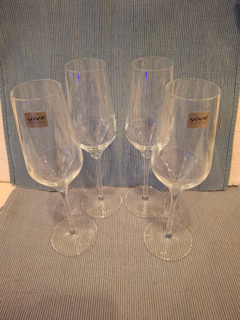Vivo - Villeroy & Boch - 7 mooie champagneglazen, Glas of Glazen, --, Vivo, Villeroy & Boch