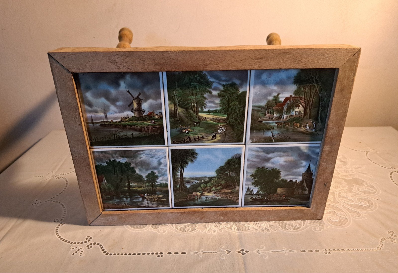 tafel tafeltje vintage bijzettafeltje decoratie, Ophalen of Verzenden