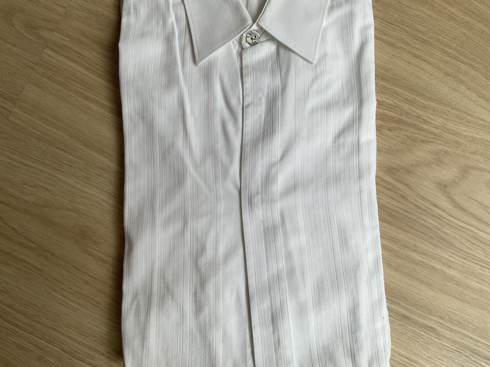 Smoking overhemd maat 39, Kleding | Heren, Ophalen of Verzenden, Zo goed als nieuw, Wit, Halswijdte 39/40 (M)