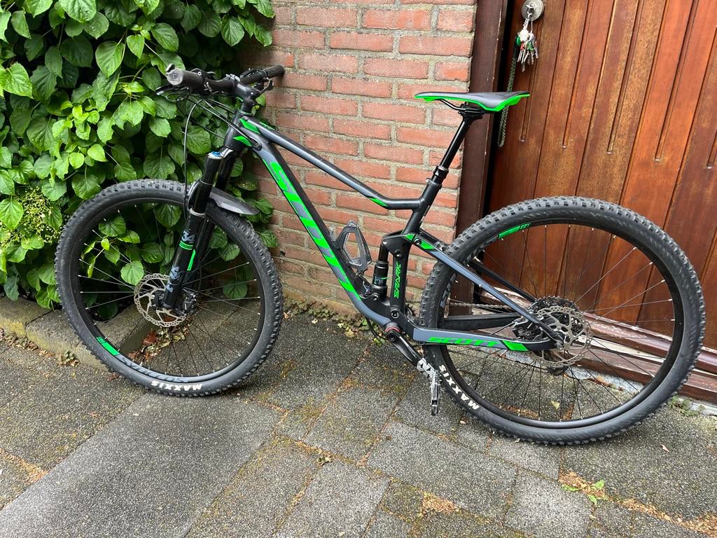 Scott Spark Mountainbike - Full Suspension, Gebruikt, 49 tot 53 cm, Schijfrem, Ophalen