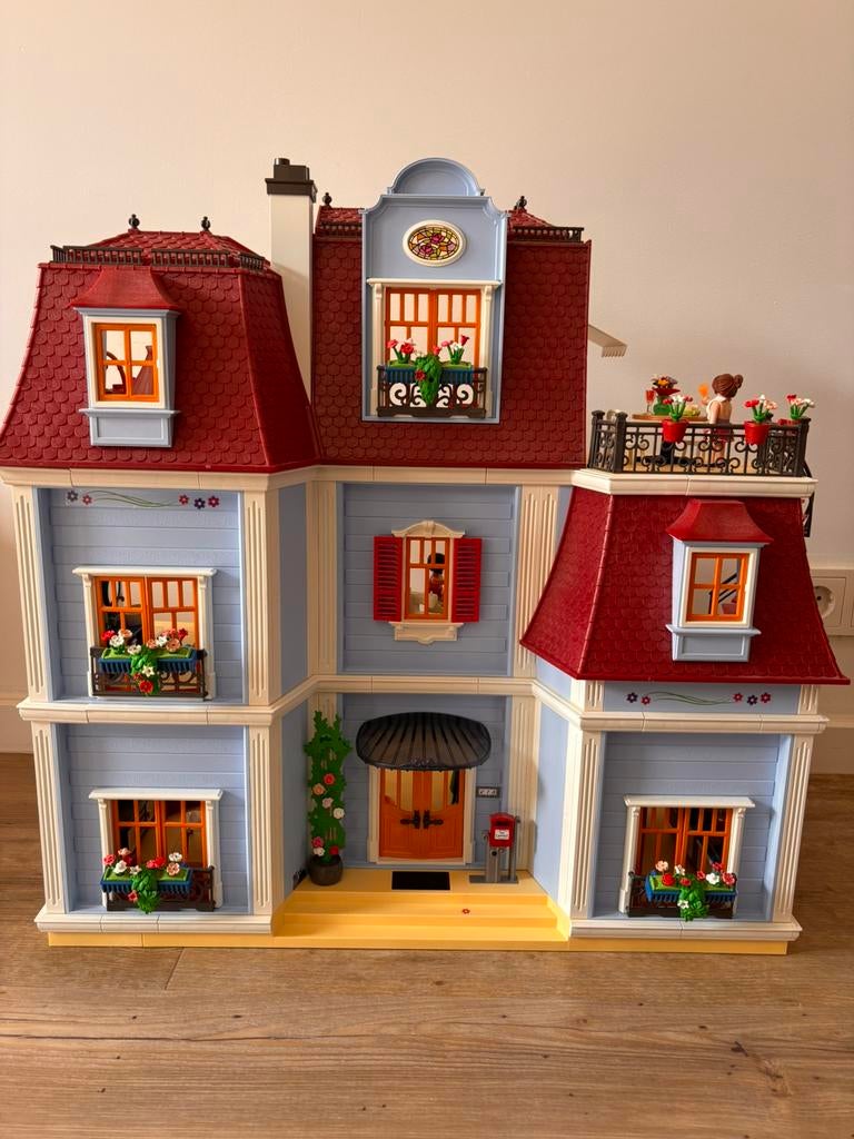 PLAYMOBIL Dollhouse groot herenhuis 70205, Ophalen, Zo goed als nieuw, Poppenhuis