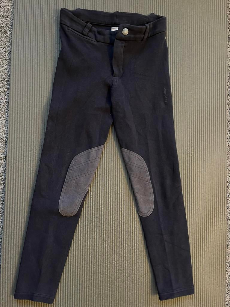 Paardrijbroek meisje Decathlon 10 jaar, Dieren en Toebehoren, Paardrijkleding, Ophalen, Gebruikt, Kinderen, Bovenkleding
