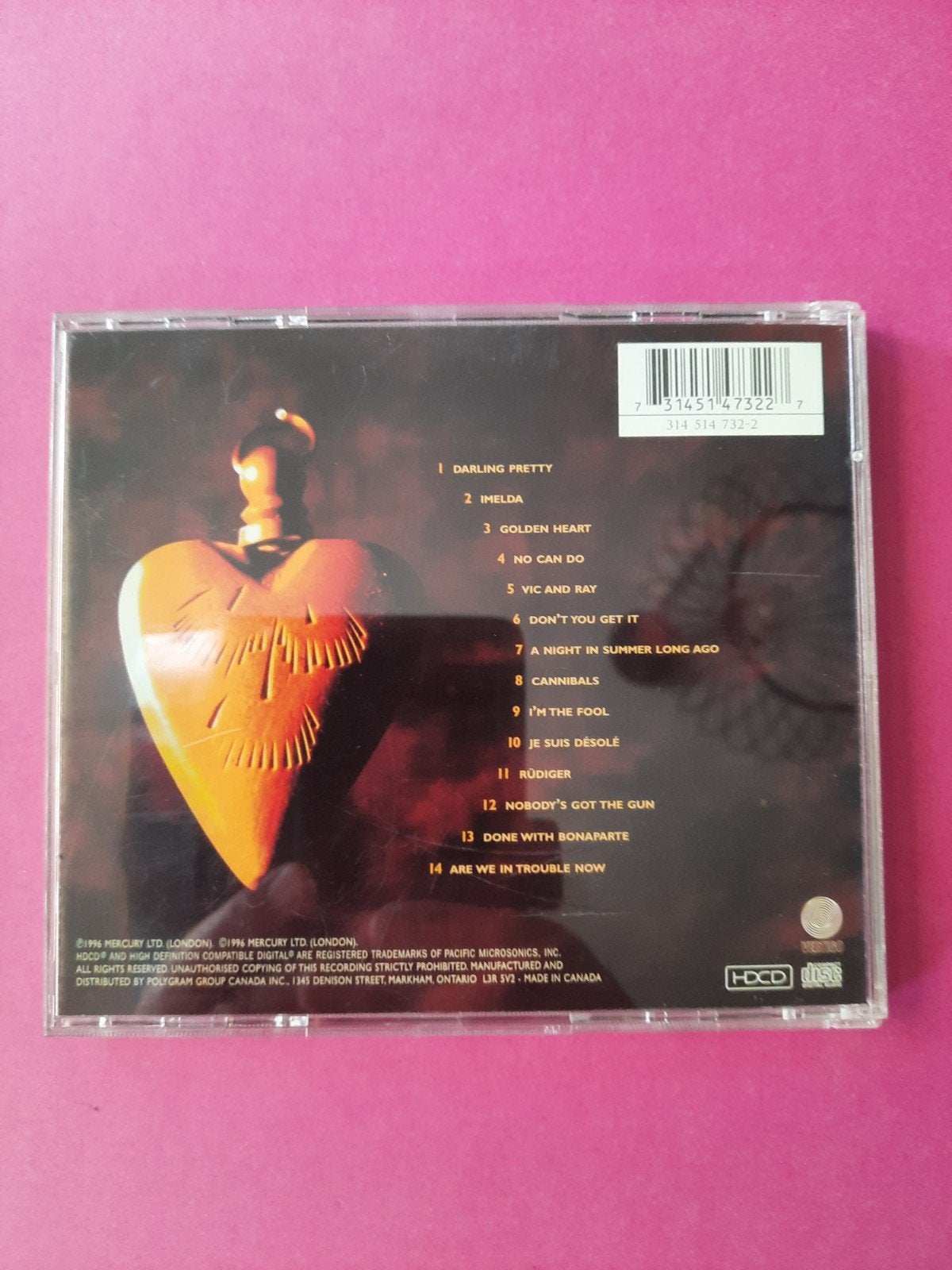Mark Knopfler. Golden Heart, Cd's en Dvd's, Ophalen of Verzenden, Zo goed als nieuw