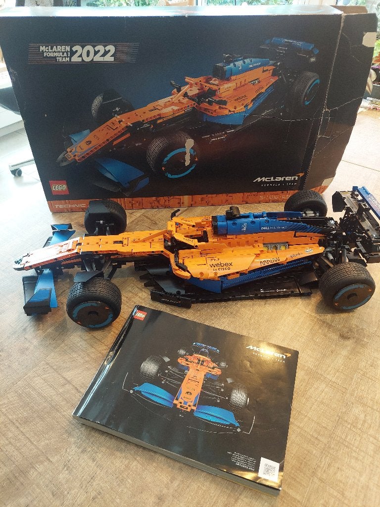 Lego McLaren F1 2022, Ophalen, Lego, Compleet, Zo goed als nieuw