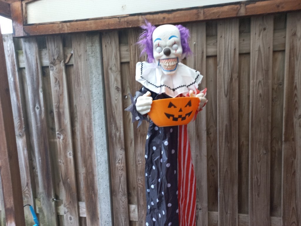 Halloween clown xxl, Ophalen, Gebruikt, Versiering, Halloween of Griezel