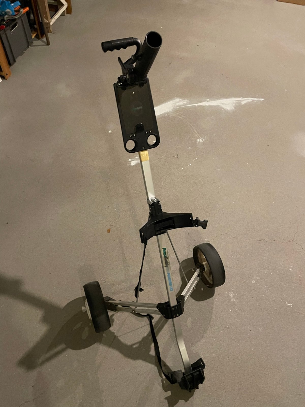 PowaKaddy Golfkar - Handige en stevige golftrolley, Ophalen of Verzenden, Gebruikt, Golfkar, Overige merken