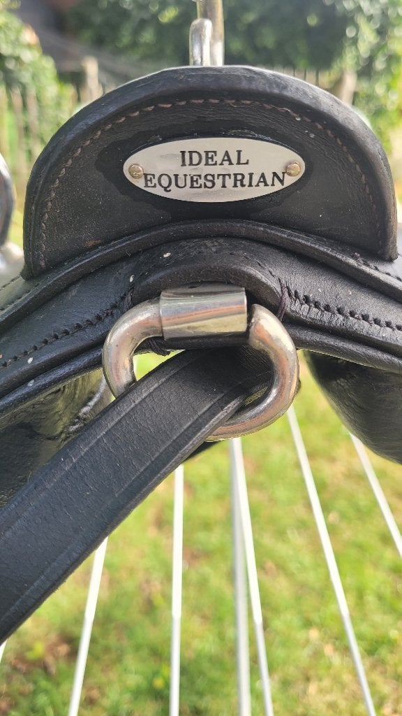 Ideal Equestrian Lederen Enkelspantuig, Ideal Equestrian, Gebruikt, Overige disciplines, Mentuig