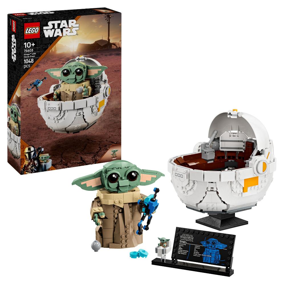 LEGO Star Wars 75403 Grogu met Zweefkinderwagen 1048 delig, Star Wars, Lego, Nieuw, Ophalen of Verzenden