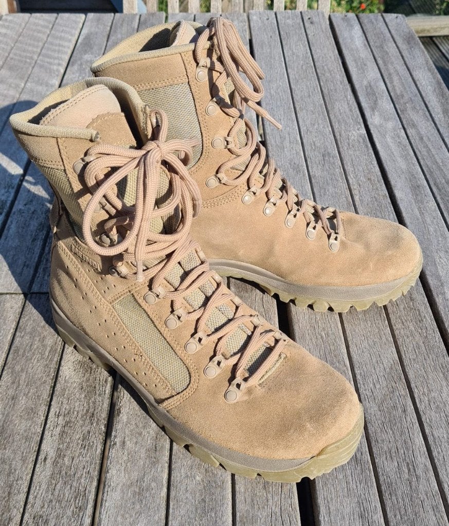 Meindl Desert Fox mt 42.5 combat bergschoenen 1 x gedragen, Ophalen of Verzenden, Zo goed als nieuw, Schoenen