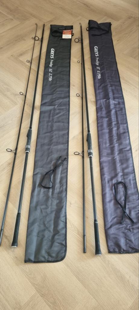 3 Greys prodigy 12ft - 2.75lbs, Watersport en Boten, Hengelsport | Karpervissen, Werphengel, Ophalen