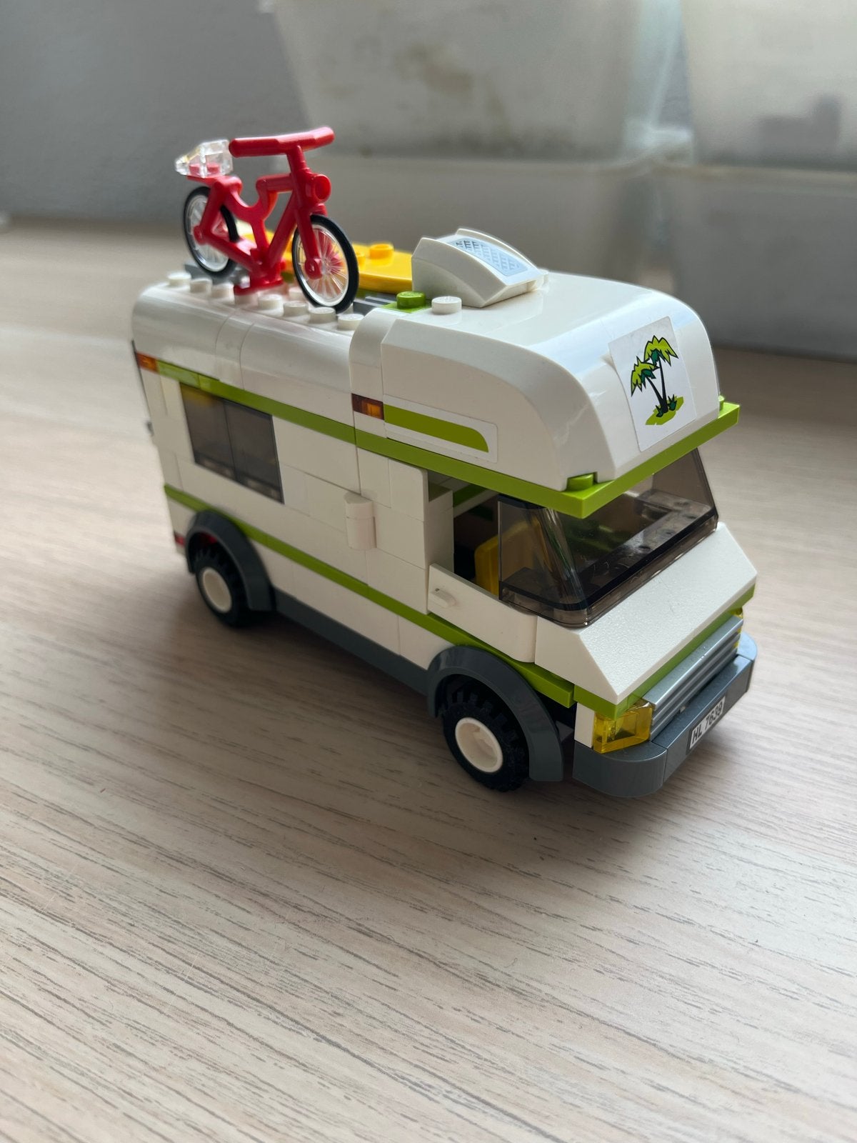 Lego Camper met fiets en surfplank, Ophalen of Verzenden, Gebruikt