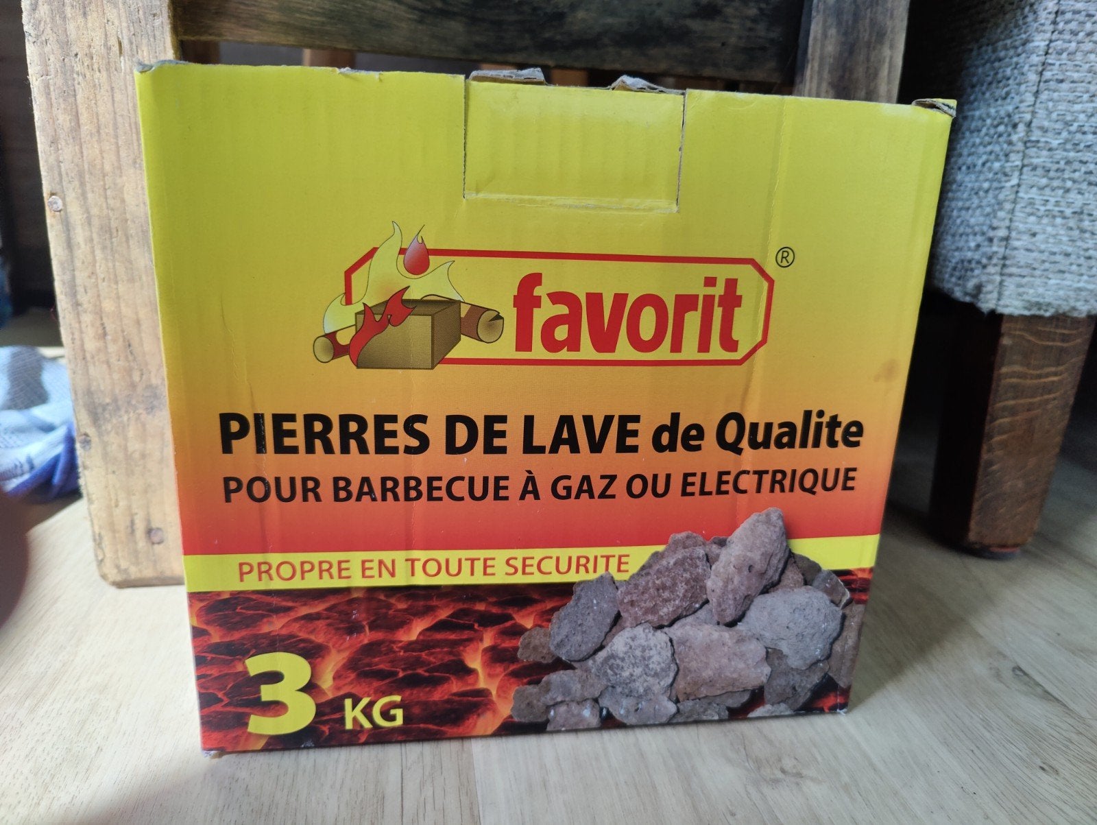 Lavastenen elektrische bbq GRATIS, Ophalen, Nieuw