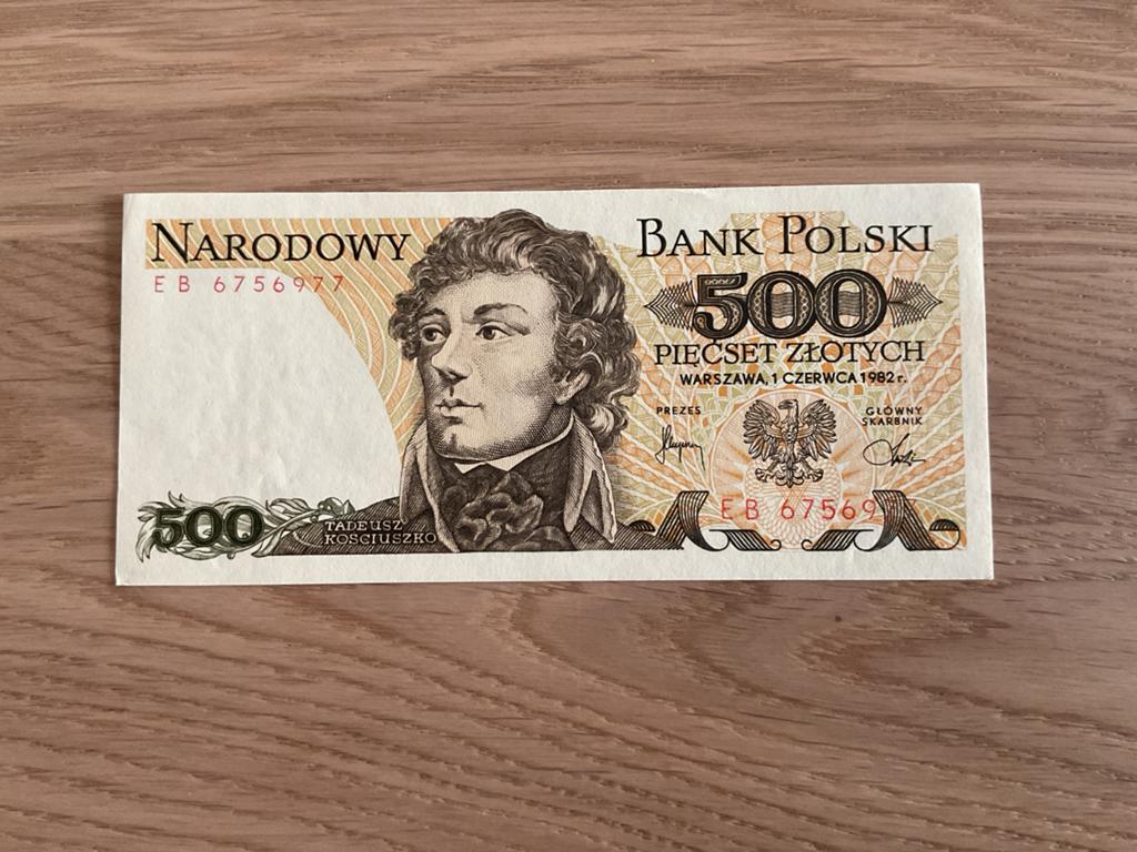 Bankbiljet Polen - 500 Zloty, Ophalen of Verzenden, Polen, Los biljet