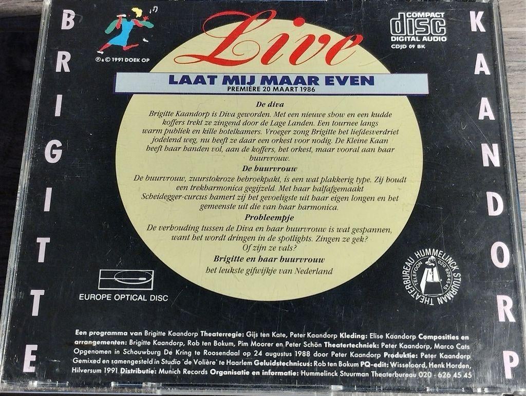 Brigitte Kaandorp ‎- Laat Mij Maar Even [2CD], Ophalen of Verzenden, Zo goed als nieuw
