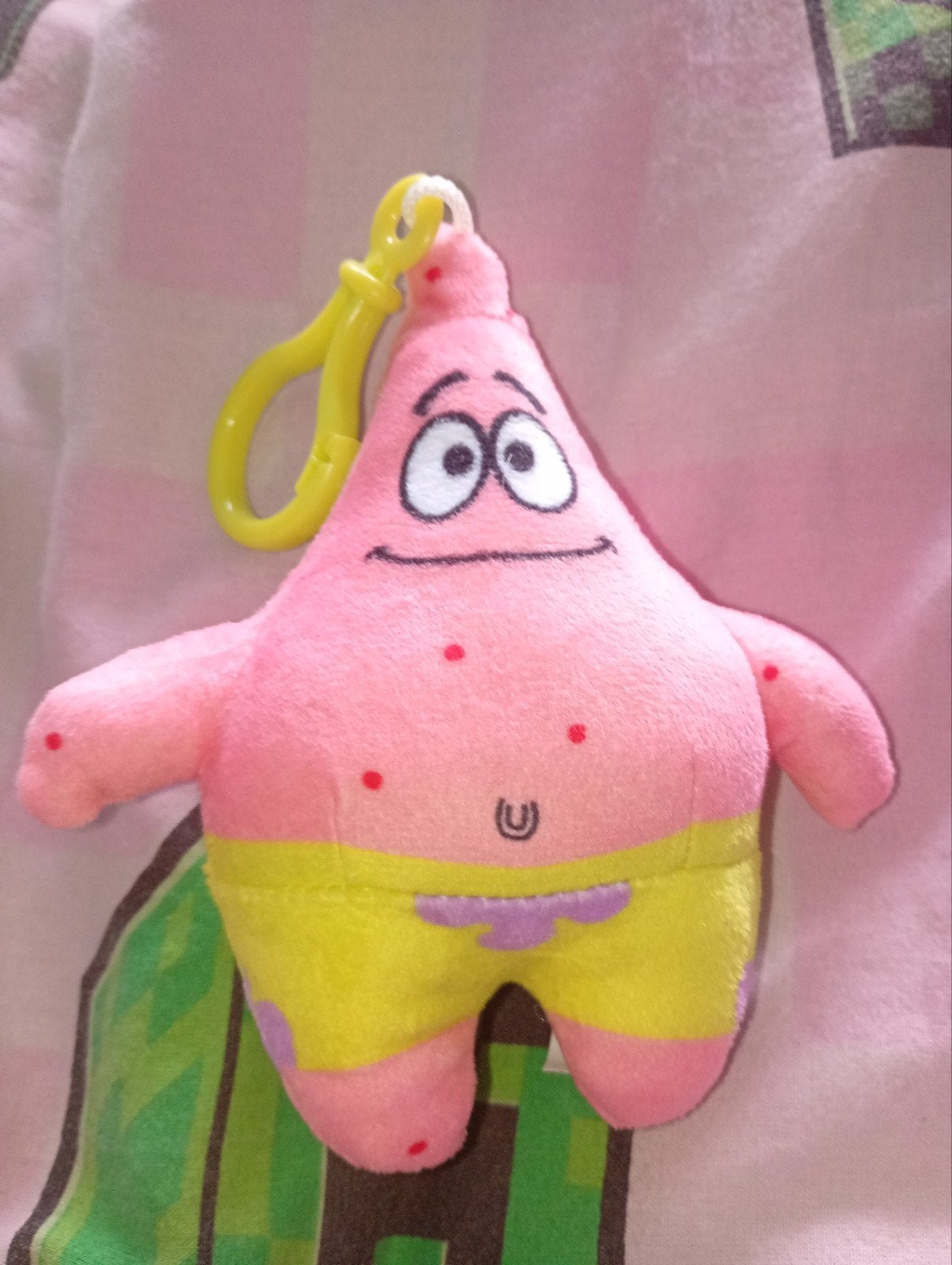 Gratis Patrick sleutelhanger van Spongebob (ca. 10cm), Ophalen, Overige merken, Overige karakters, Overige typen