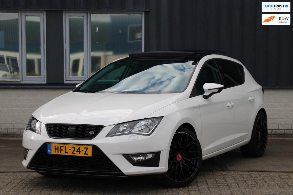 Seat LEON 1.4 TSI FR Dynamic Pano DCC Stoelverw Cruise H-Led, Voorwielaandrijving, Gebruikt, Zwart, 4 cilinders