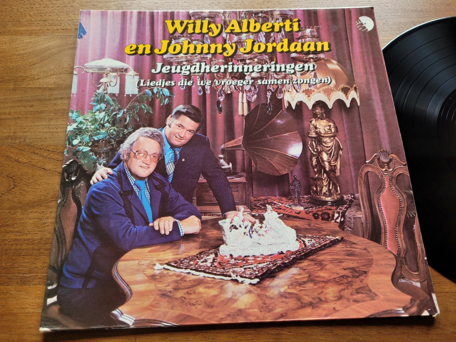 Willy Alberti en Johnny Jordaan - Jeugdherinneringen LP, LP, Gebruikt, Ophalen of Verzenden, Levenslied of Smartlap