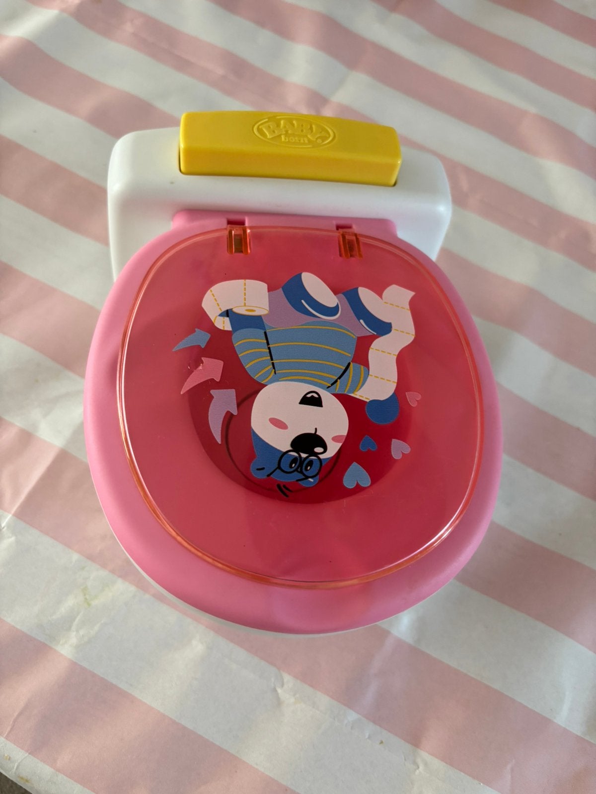 Baby born potje toilet, Kinderen en Baby's, Ophalen of Verzenden, Zo goed als nieuw, Overige typen