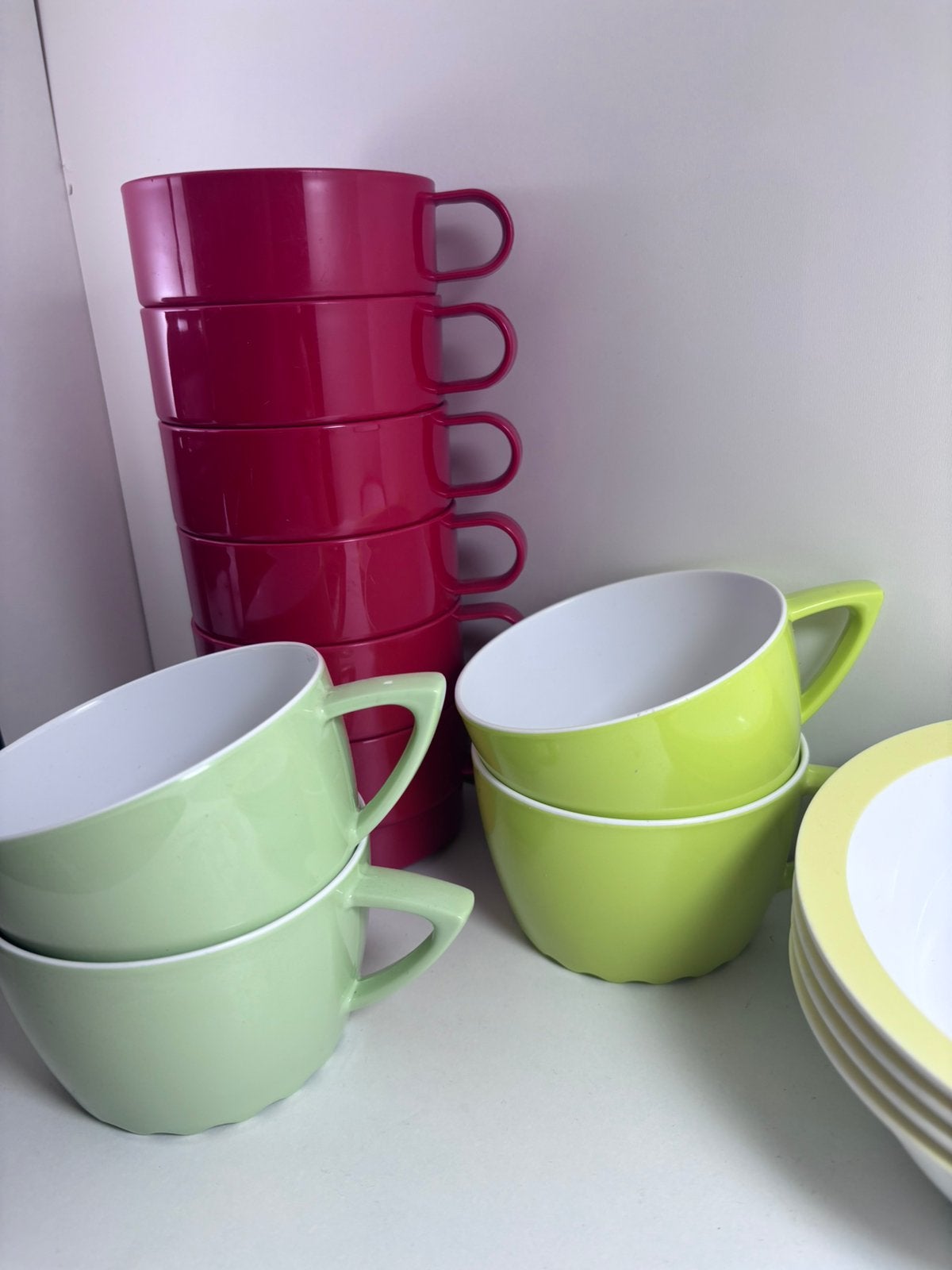 Mepal Rösti melamine kommen en schaaltjes, Ophalen of Verzenden, Zo goed als nieuw