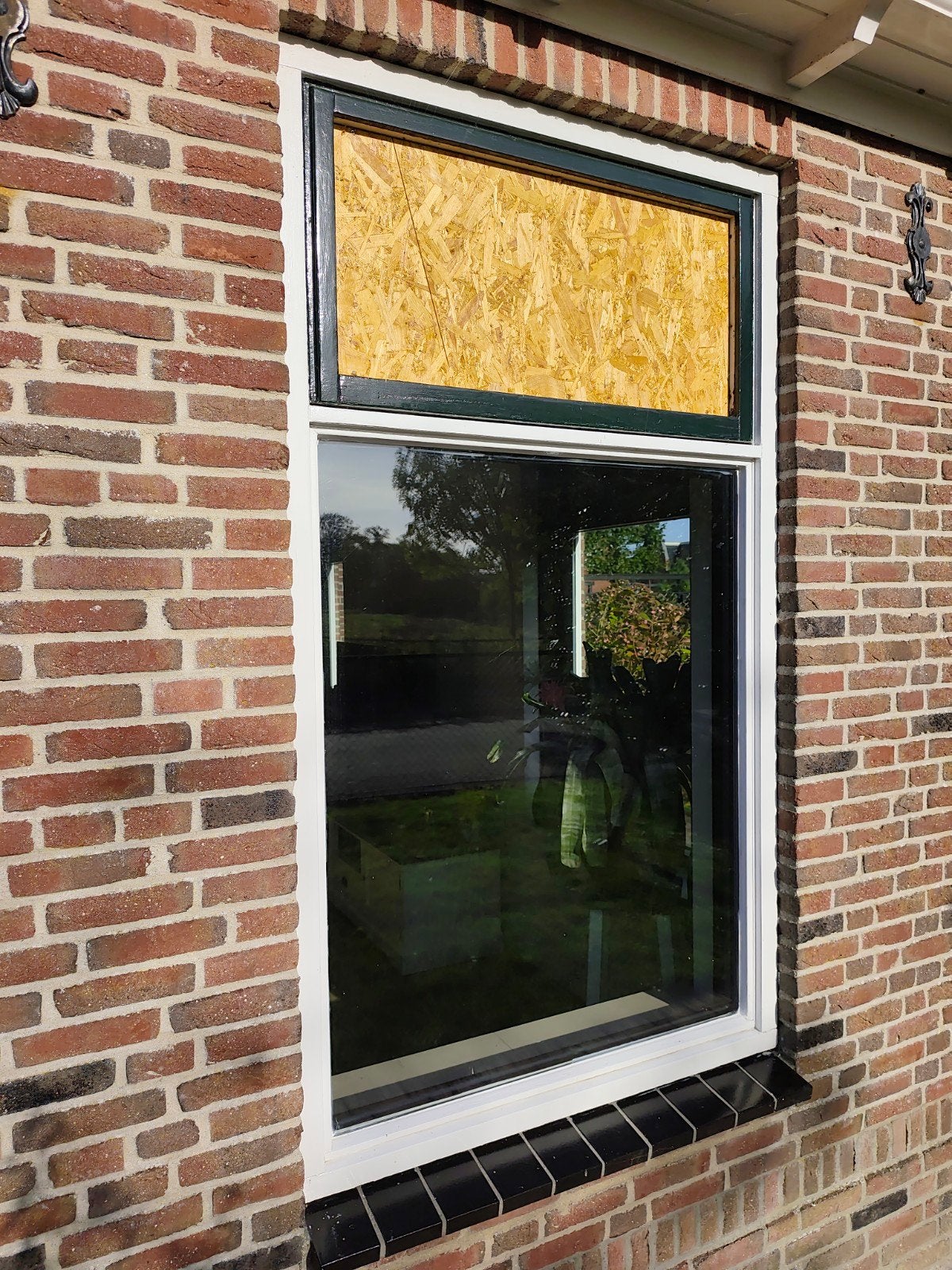 6 Raamkozijnen met dubbel glas (excl. bovenramen), Ophalen, Gevelraam of Ruit, Gebruikt, 80 tot 120 cm