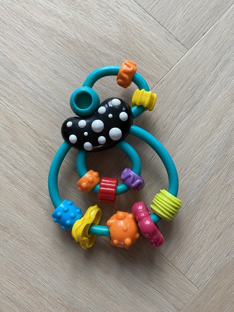 Rammelaar / bijt speelgoed / baby speelgoed, Ophalen of Verzenden, Zo goed als nieuw, Rammelaar