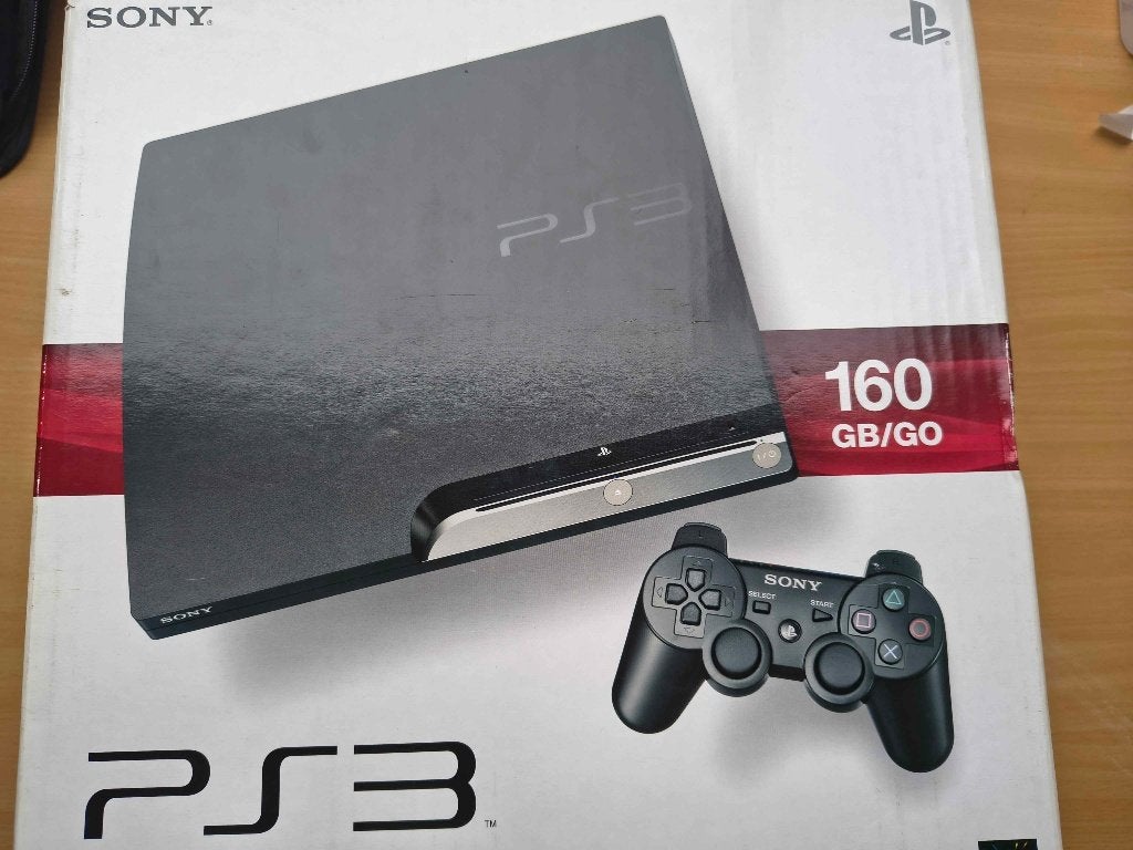 PS3 console met 1 controller en games, Ophalen of Verzenden, 160 GB, Met 1 controller, Slim
