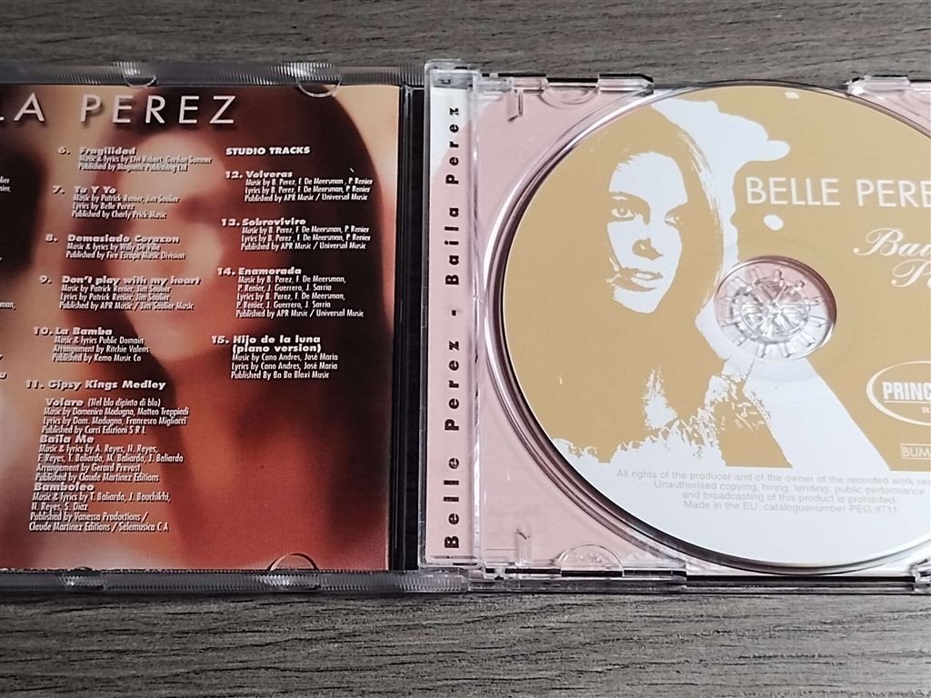 Belle Perez ‎– Baila Perez, Cd's en Dvd's, Ophalen of Verzenden, Zo goed als nieuw