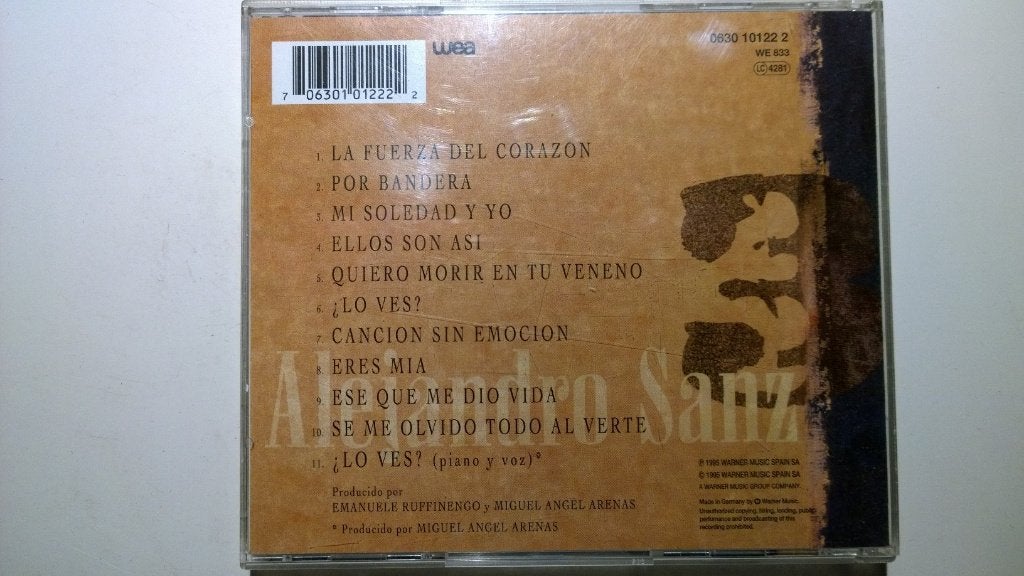 Alejandro Sanz - 3, Ophalen of Verzenden, Zo goed als nieuw, Pop, Album