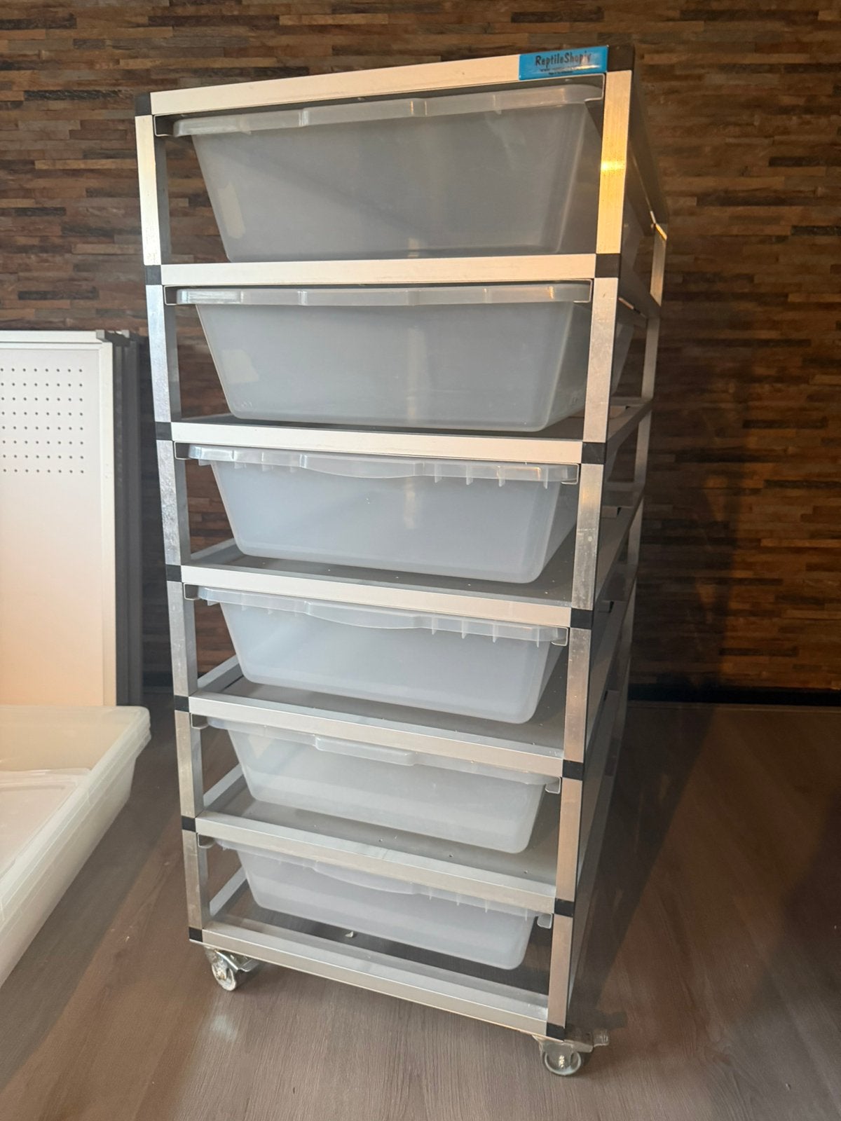 V70 reptielen rack, Ophalen, Zo goed als nieuw