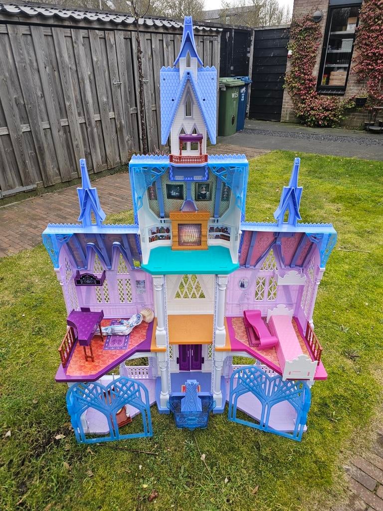 Prinsessenkasteel voor kinderen, Ophalen, Zo goed als nieuw, Poppenhuis