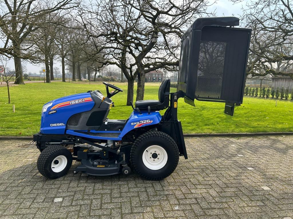 Iseki SXG 326 diesel zitmaaier laaglosser, Ophalen, Gebruikt, Opvangbak, 120 cm of meer