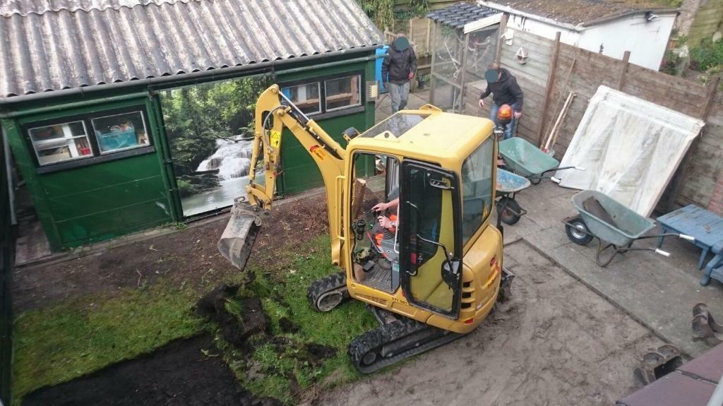 Grondwerk, leidingwerk, graafwerk, metaaldetectie, Diensten en Vakmensen, Garantie, Tuin- of Vijveraanleg