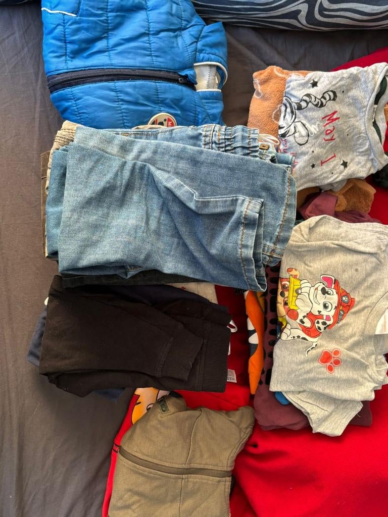 Kledingpakket jongens maat 86-92, Ophalen of Verzenden, Gebruikt, Maat 92