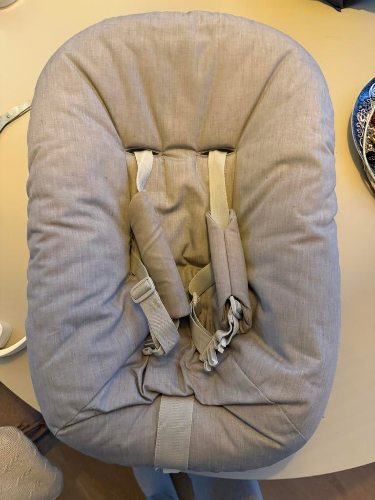 Tripp trapp newborn set grijs, Kinderen en Baby's, Kinderstoelen, Ophalen, Zo goed als nieuw, Overige typen