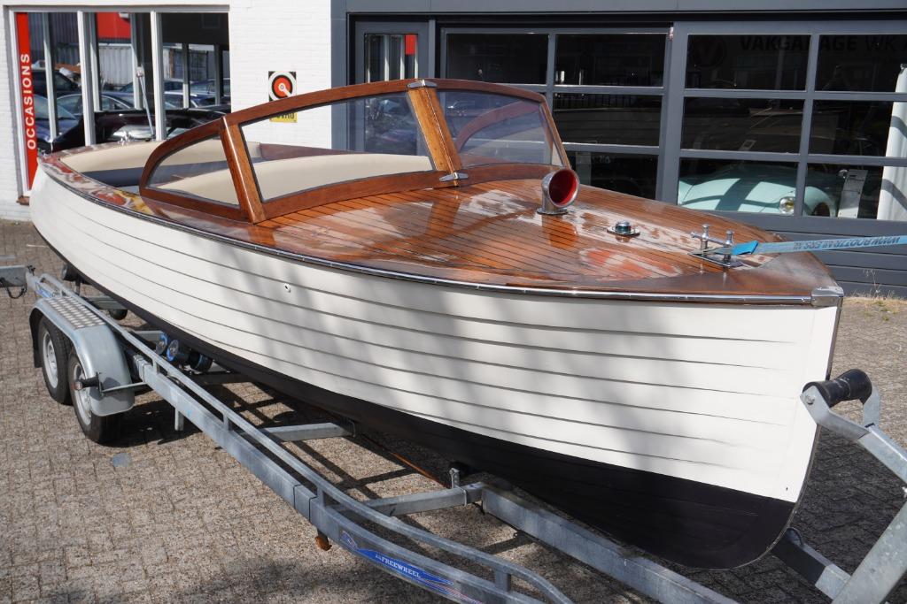 Forslund Camilla sloep met Ford V8 en Freewheel W2 trailer, Ophalen, Gebruikt, Binnenboordmotor, 200 pk of meer