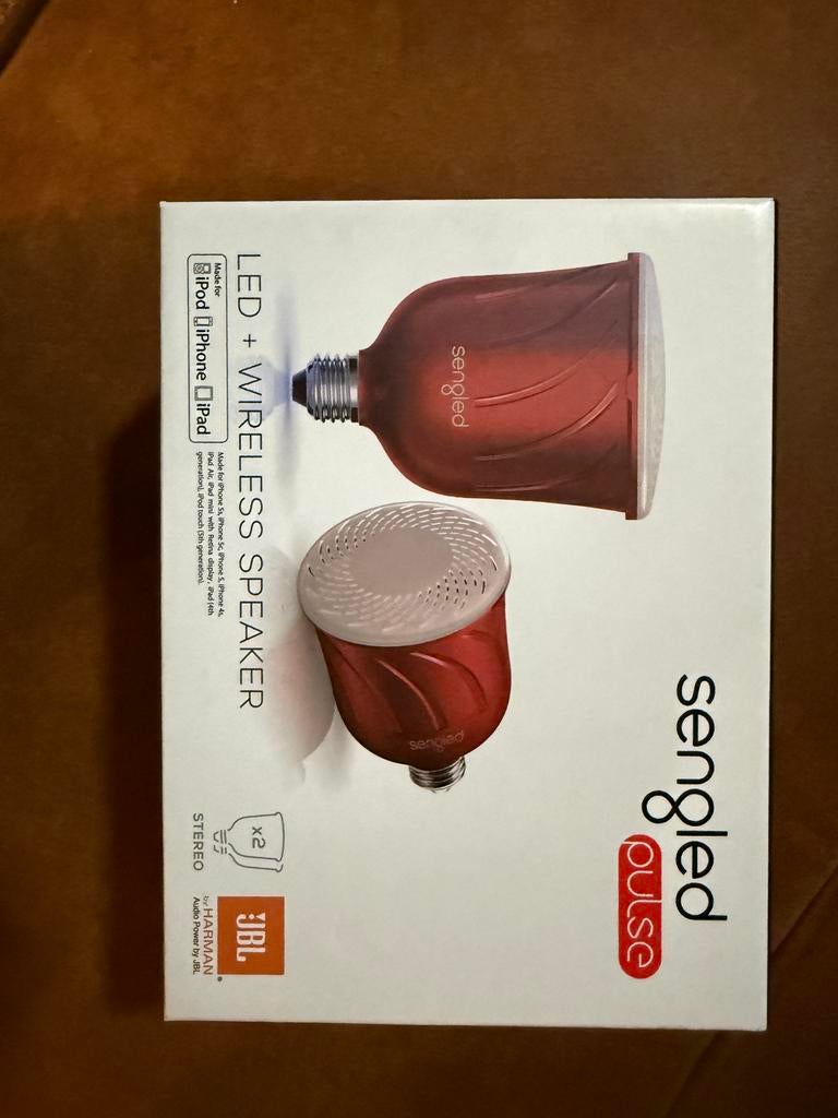 Sengled Pulse LED Speaker - JBL Audio, JBL, Nieuw, Ophalen of Verzenden, Minder dan 60 watt