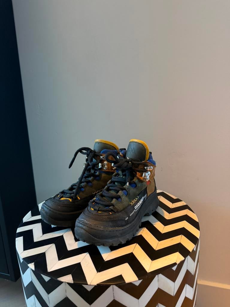 Dsquared2 boots kids maat 33, Kleding | Heren, Schoenen, Ophalen, Zo goed als nieuw, Zwart, Boots