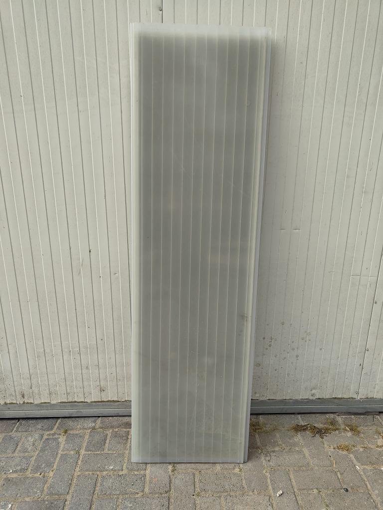 Gebruikte polycarbonaat dakplaat/ kanaalplaat 90 stuks, Ophalen, Gebruikt, Overige materialen, 20 tot 50 mm