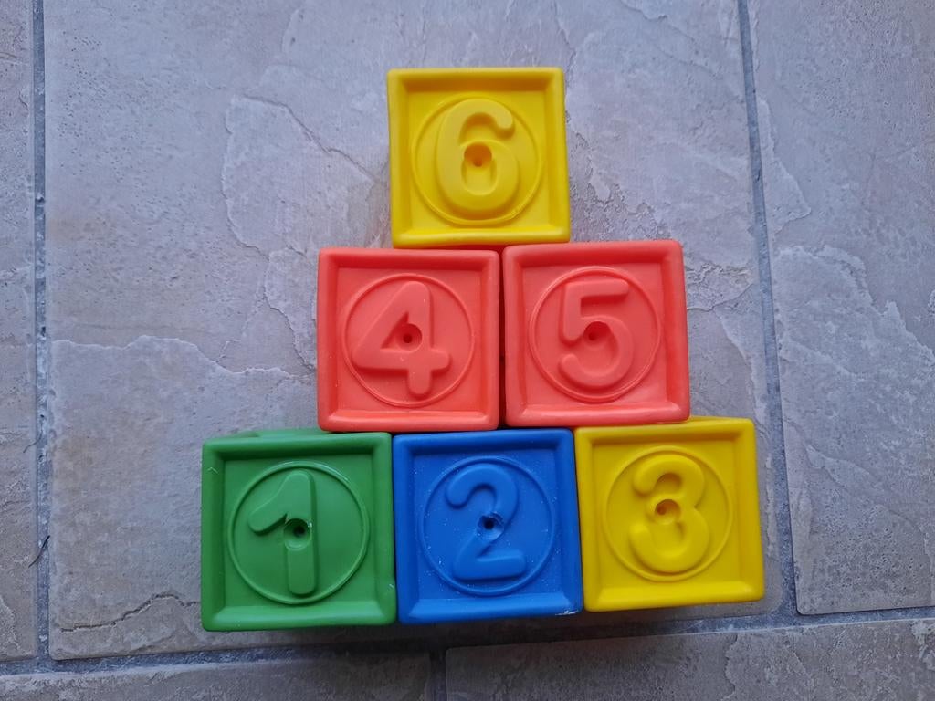 Mercis plastic blokken Nijntje z.g.a.n., Ophalen, Zo goed als nieuw