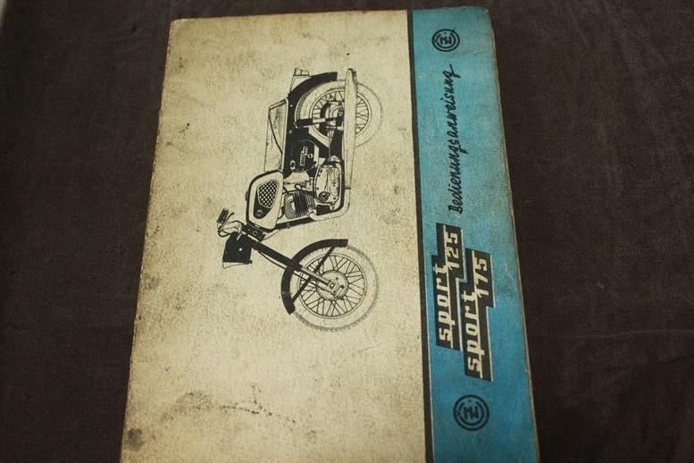 CZ Sport 125 175 1969 bedienungs anweisung instructie boekje, Motoren, Handleidingen en Instructieboekjes, Ophalen of Verzenden