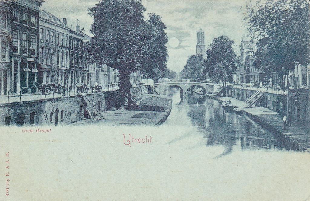 05827 Utrecht - Oude Gracht, Verzenden, Voor 1920, Ongelopen, Utrecht