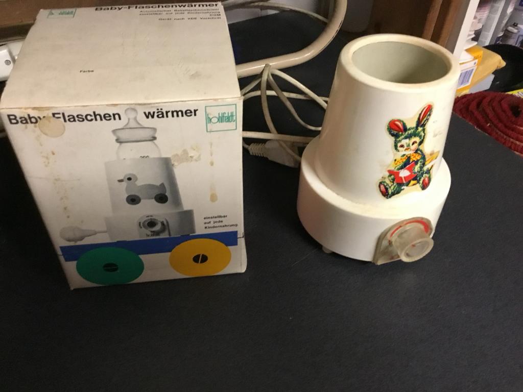 Baby Flessenwarmer - Holtait, Ophalen of Verzenden, Gebruikt, Flessen- of potjesverwarmer