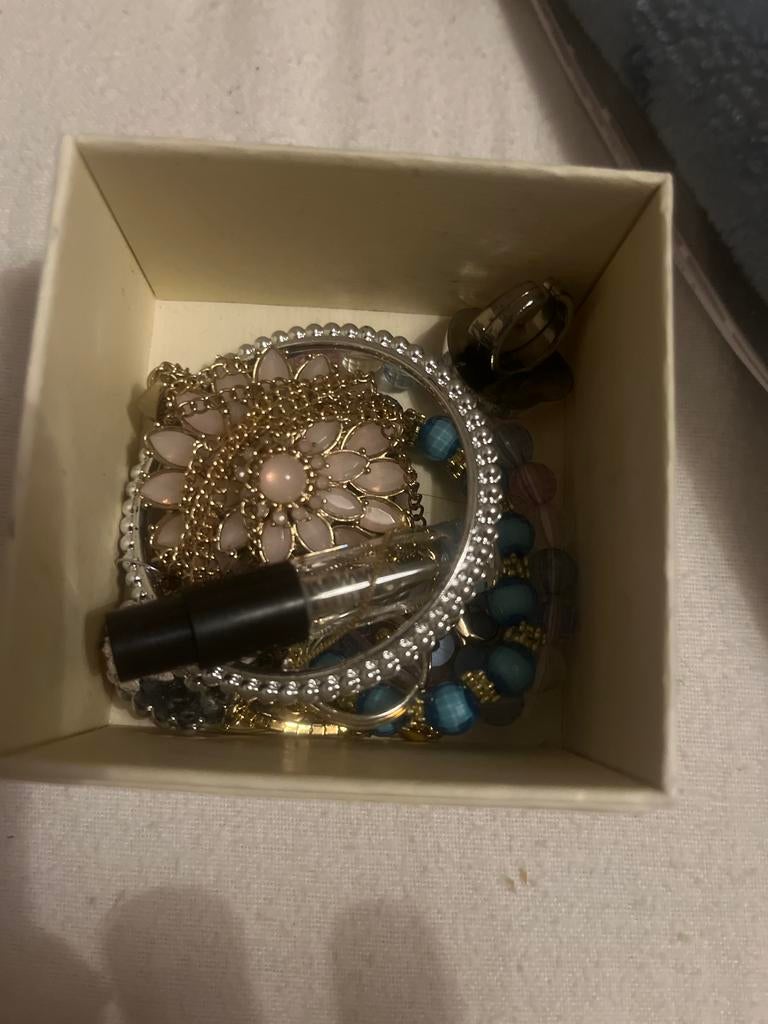 Kindersieraden mix, Ophalen of Verzenden, Gebruikt, Goud, Ketting
