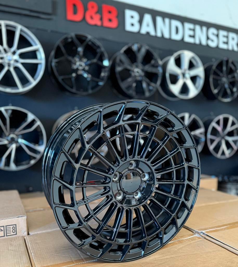 19 inch velgen zwart nieuw 5x112 Mercedes a b c e s cla gla, 19 inch, 245 mm, Velg(en), Nieuw