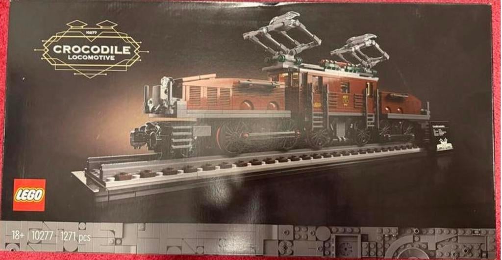 Lego 10277 Krokodillenlocomotief - Nieuw in doos!, Ophalen of Verzenden, Nieuw, Complete set, Lego