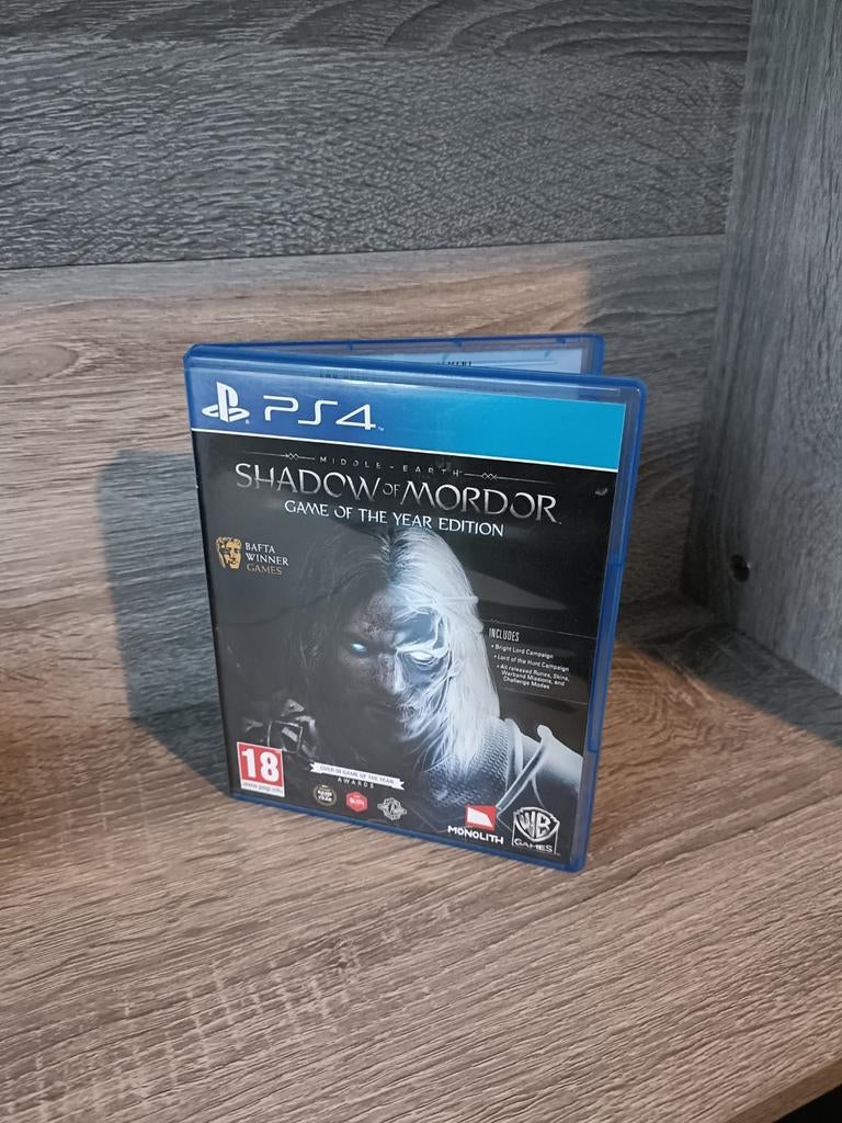 Shadow of Mordor - Game of the Year Edition - PS4, Spelcomputers en Games, Ophalen of Verzenden, Gebruikt