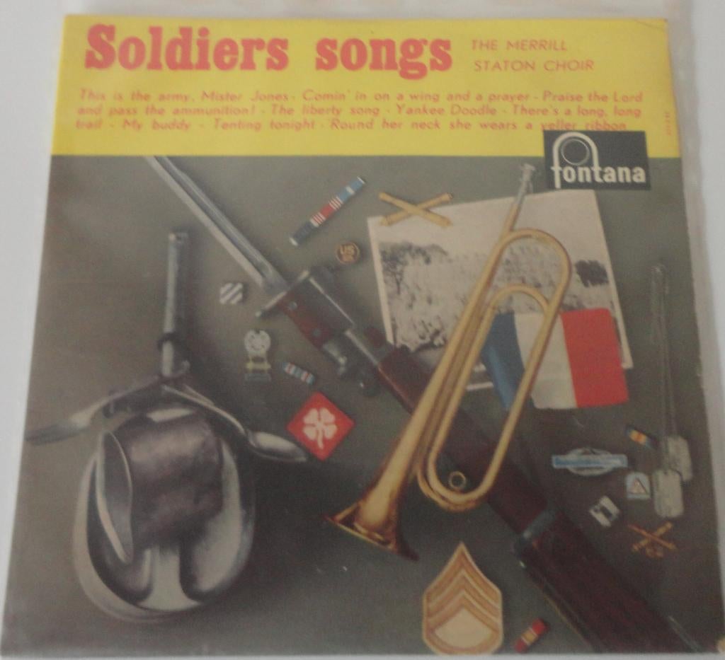 The Merriel Staton Choir > Soldiers songs, Gebruikt, 7 inch, Single, Ophalen of Verzenden